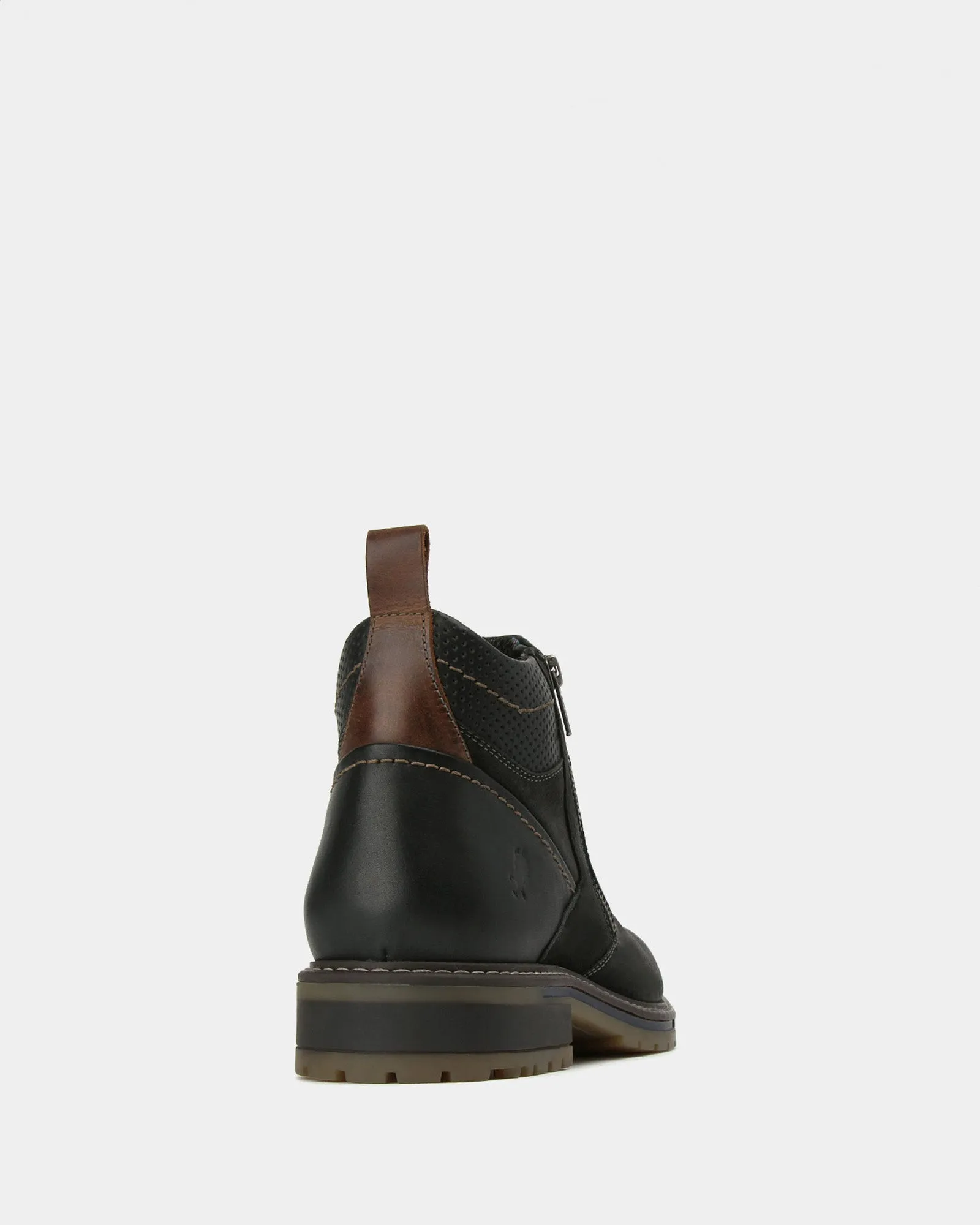 MATER Leather Zip Boots