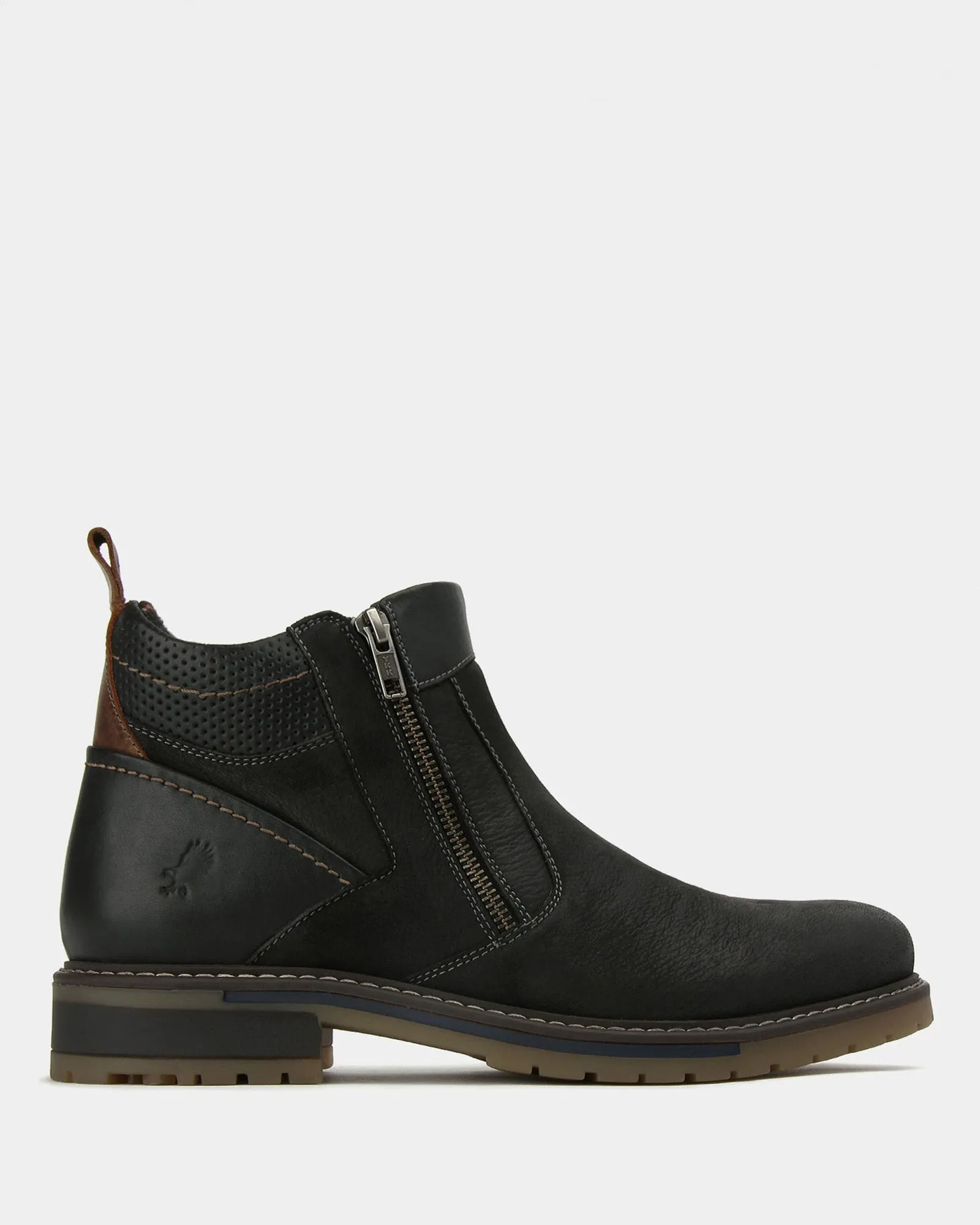 MATER Leather Zip Boots