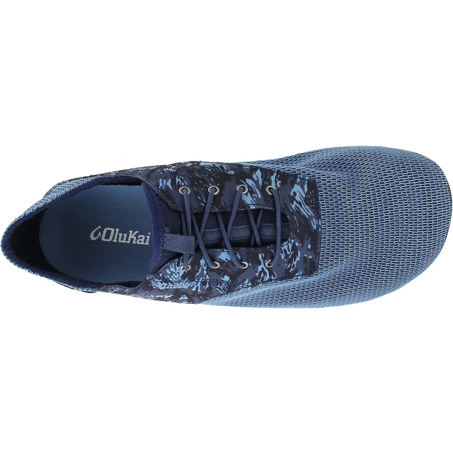 Men's OluKai Nohea Moku Blue/Camo Mesh