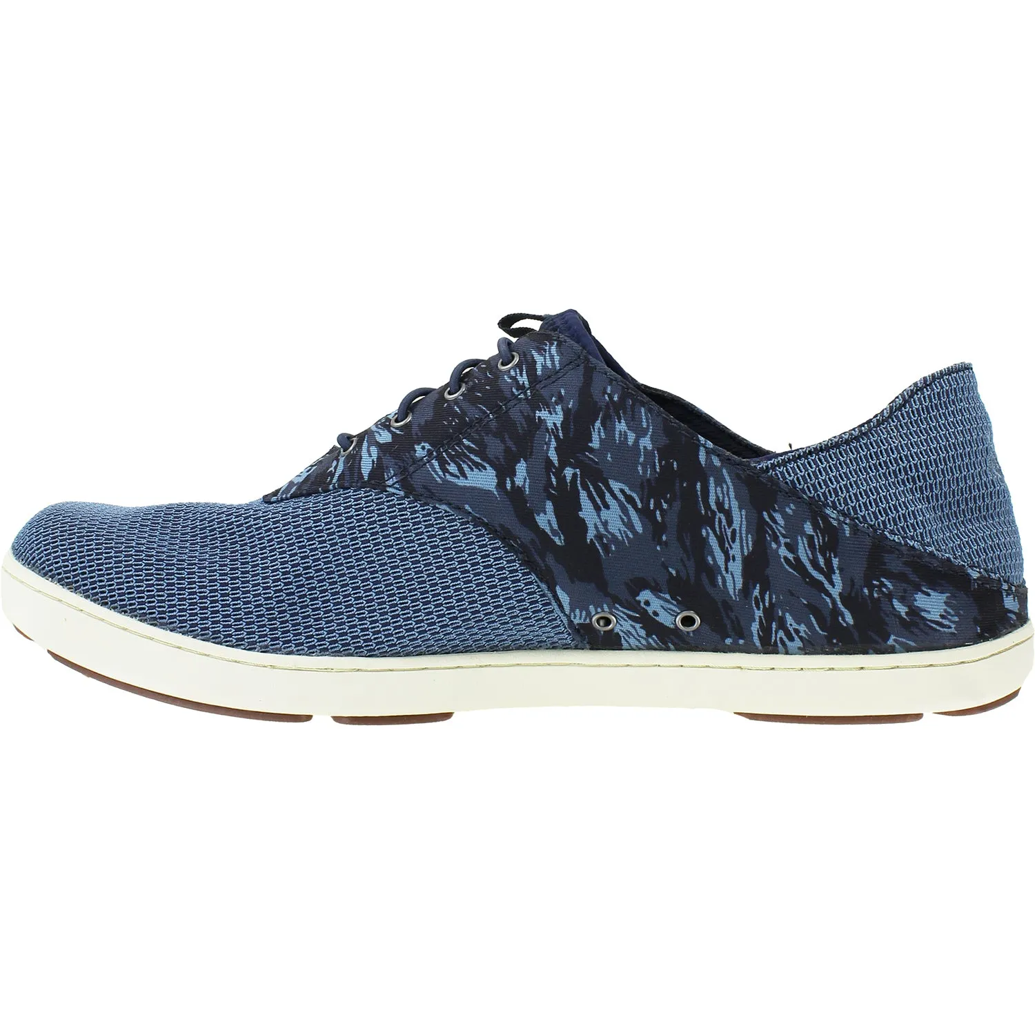 Men's OluKai Nohea Moku Blue/Camo Mesh