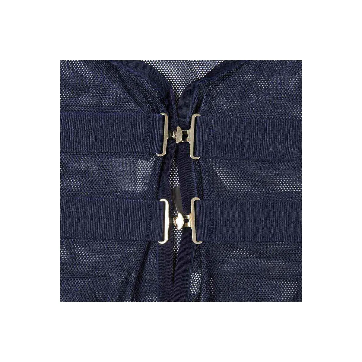 MESH RUG WITH STRAPS RAW MODEL BLUE