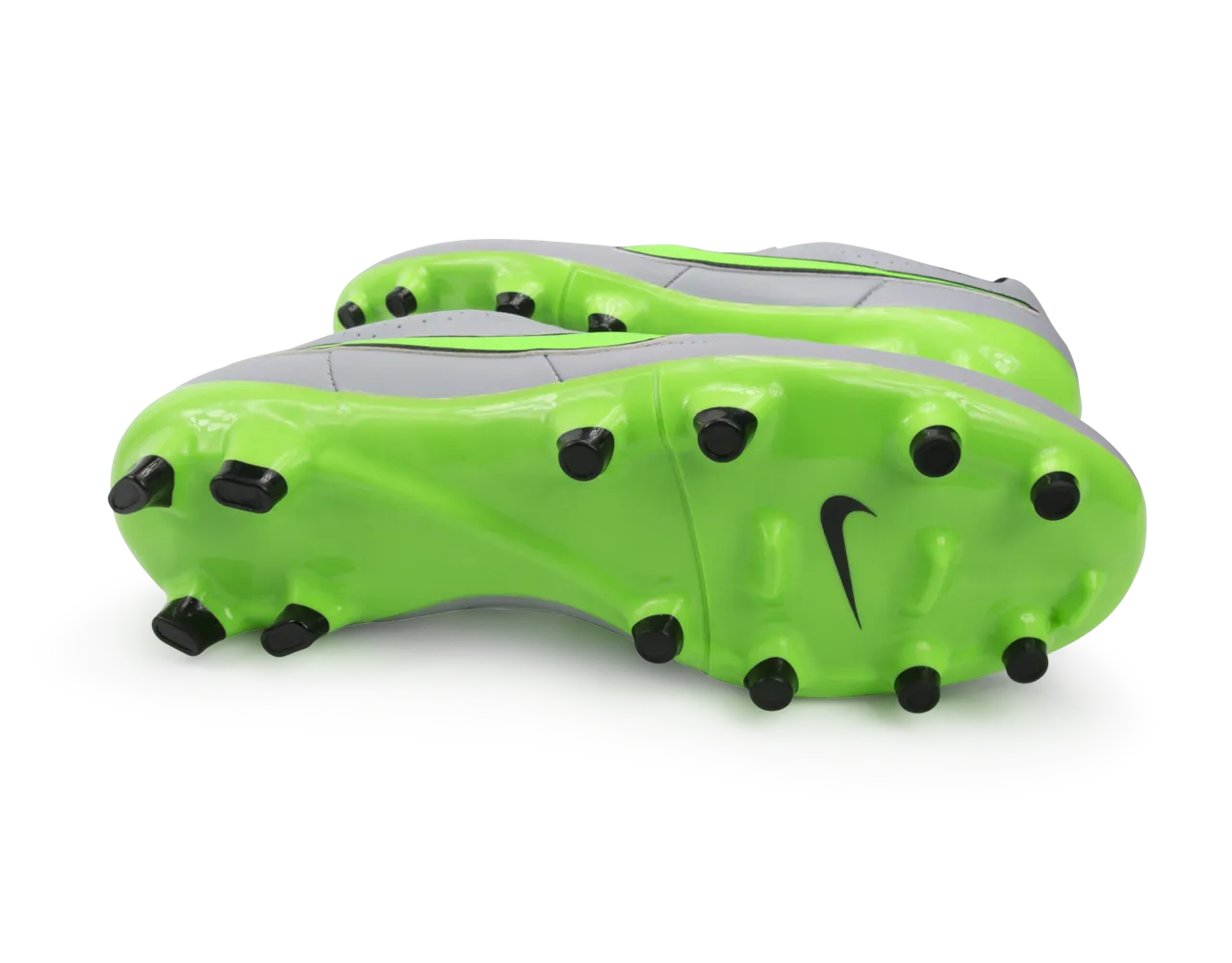 Nike Men's Tiempo Genio FG Wolf Grey/Green Strike/Black
