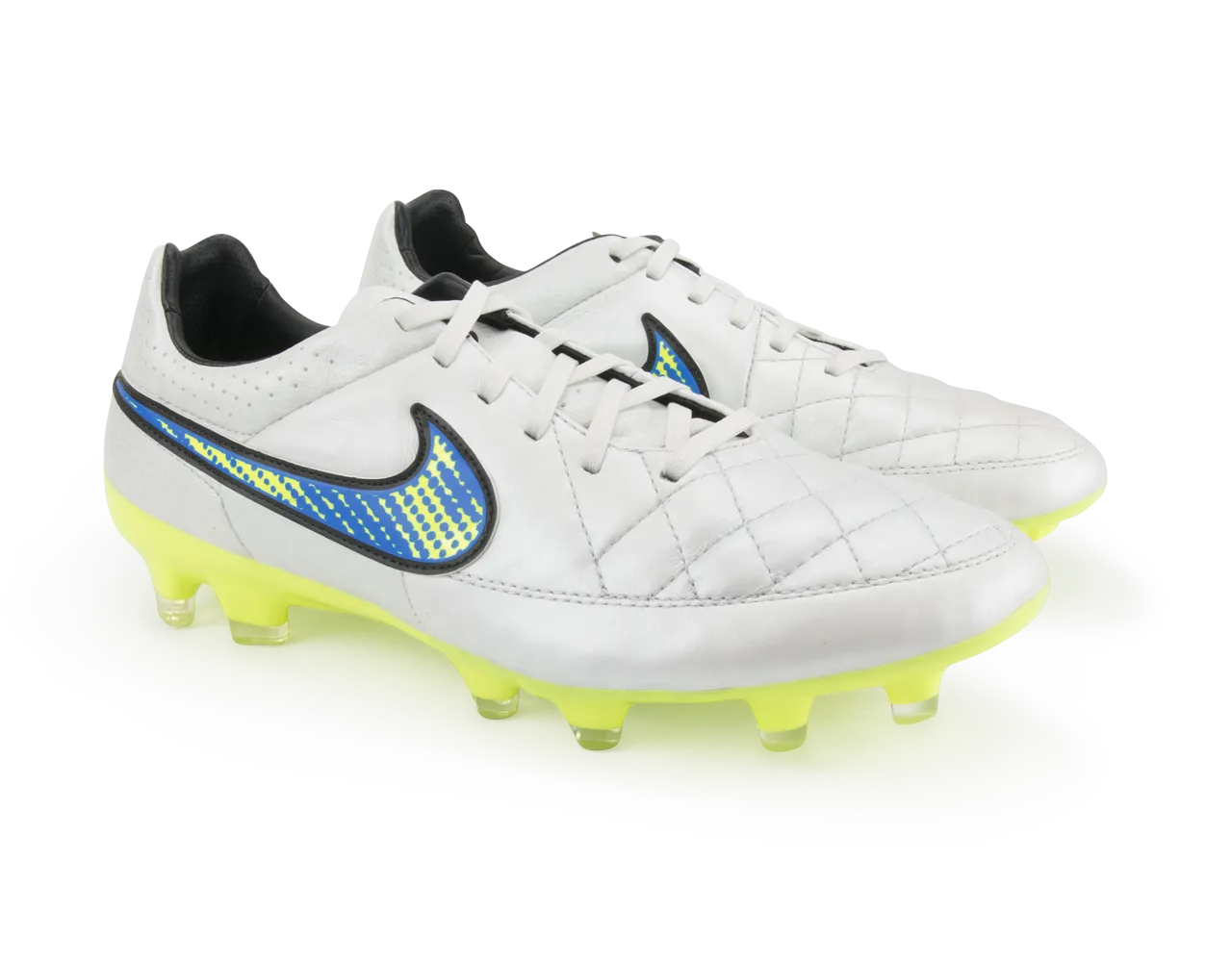 Nike Men's Tiempo Leagcy FG White/Volt/Soar