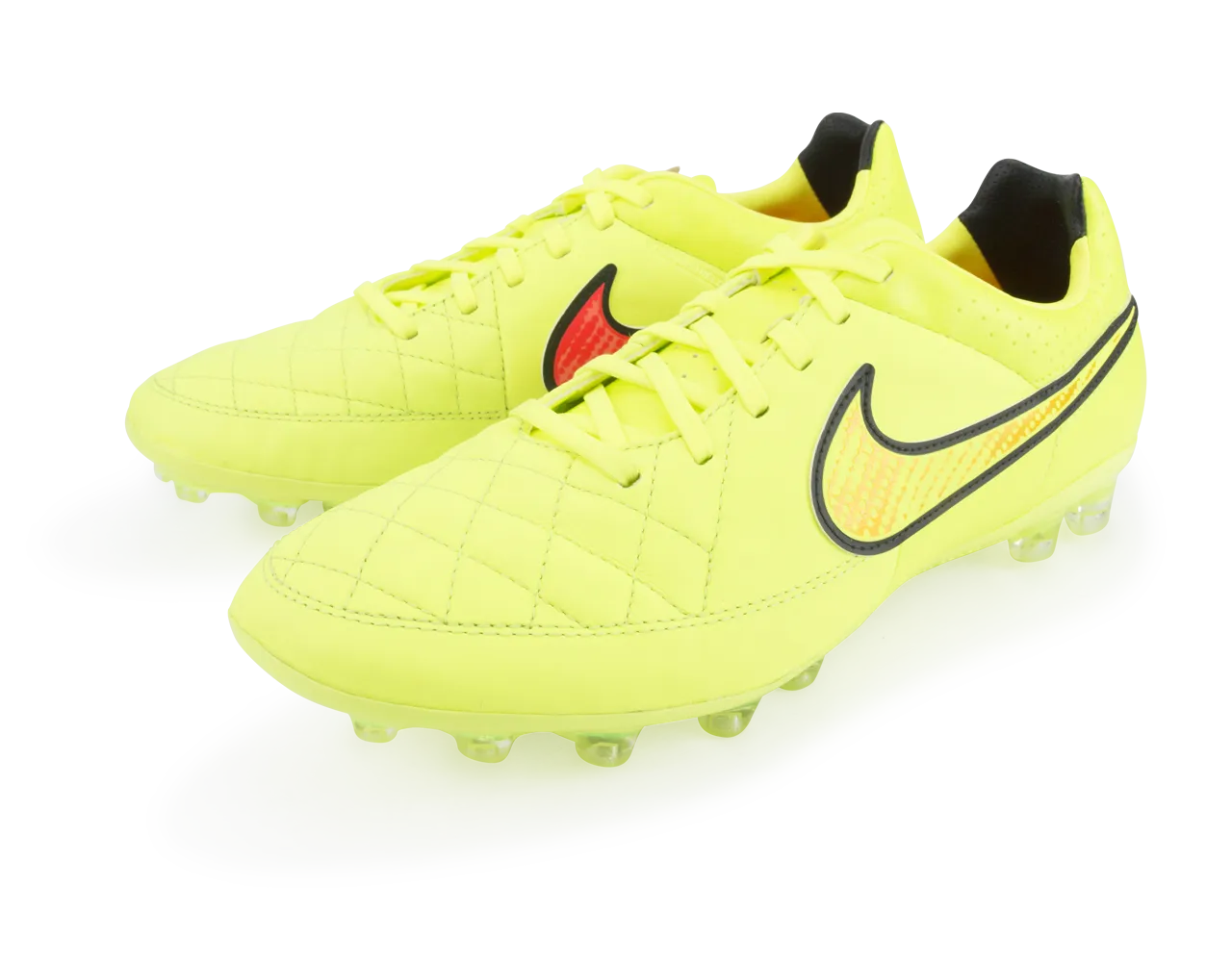 Nike Men's Tiempo Legacy AG Soccer Cleats Volt/Hyper Punch/Black