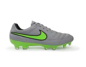 Nike Men's Tiempo Legacy FG Wolf Grey/Green Strike/Black