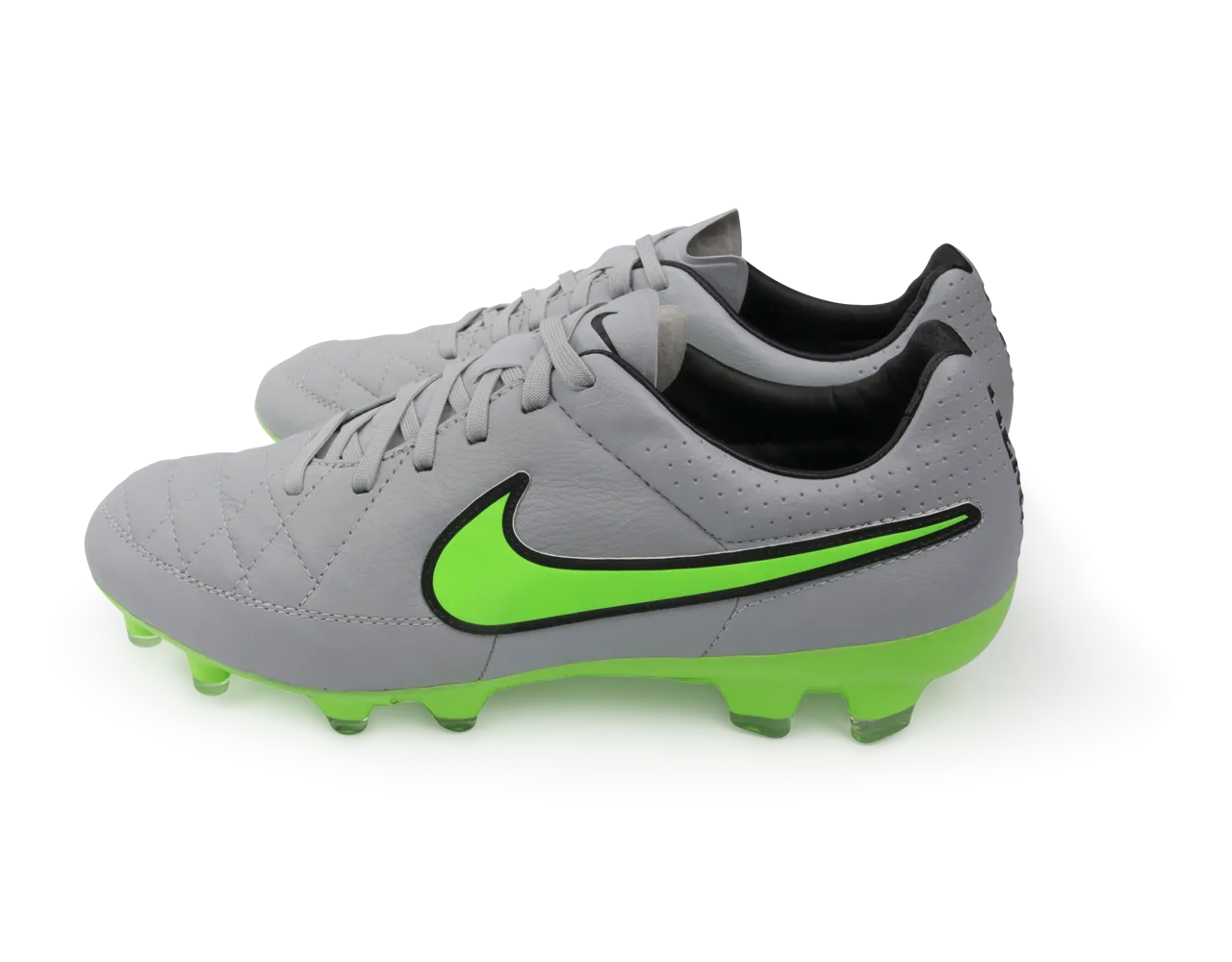 Nike Men's Tiempo Legacy FG Wolf Grey/Green Strike/Black
