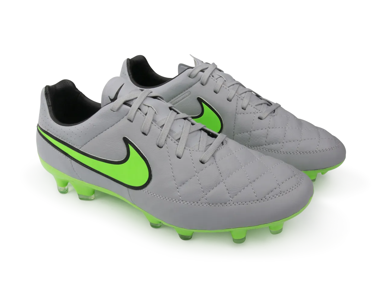 Nike Men's Tiempo Legacy FG Wolf Grey/Green Strike/Black