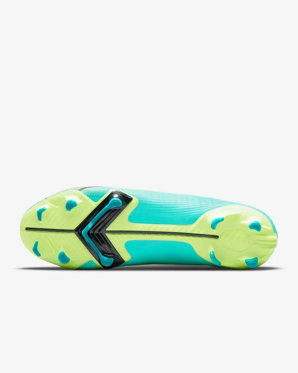 Nike Superfly 8 Academy FG-MG - Turquoise-Lime Glow