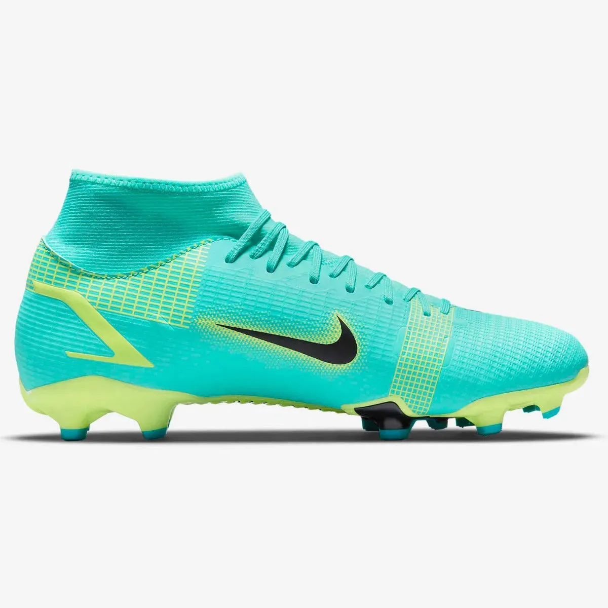 Nike Superfly 8 Academy FG-MG - Turquoise-Lime Glow