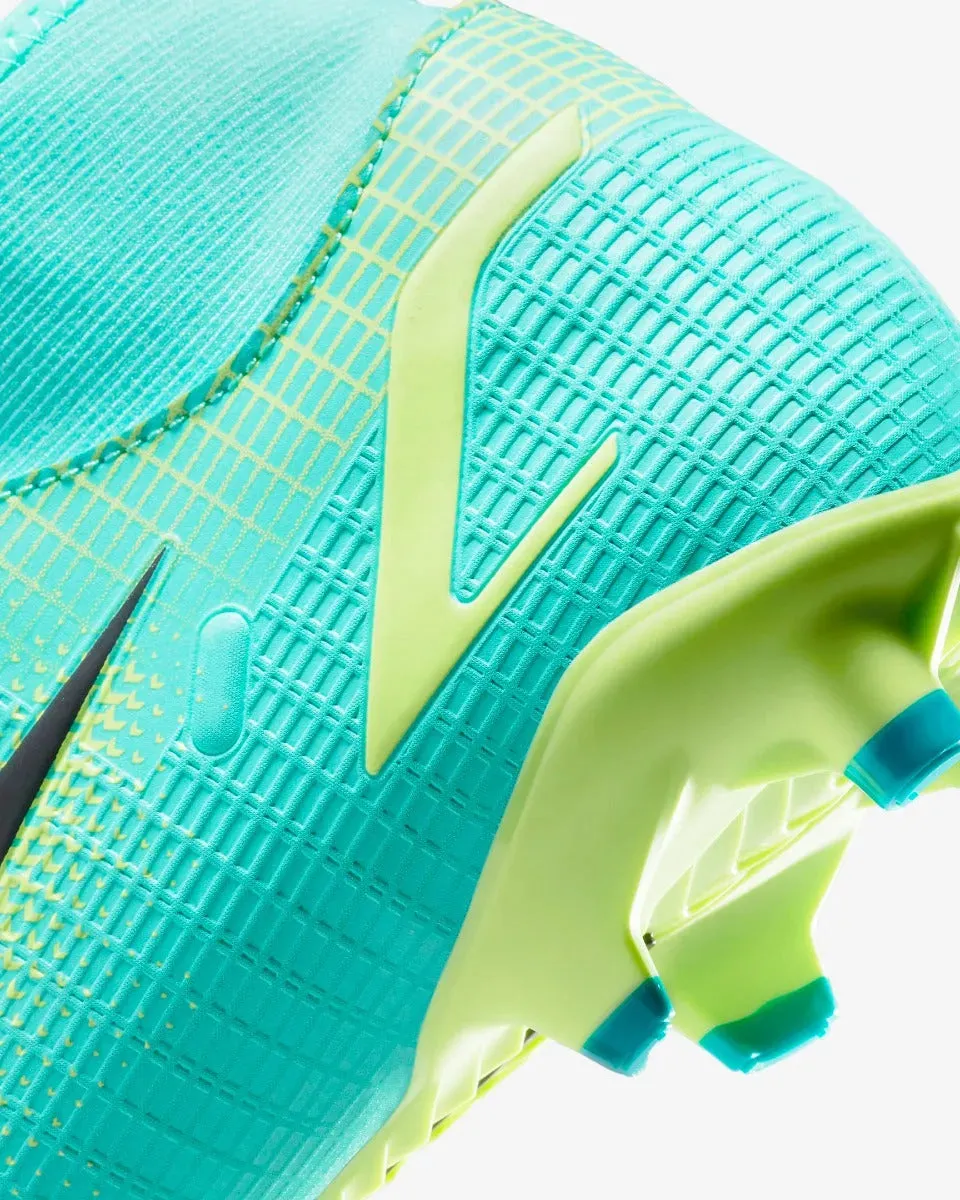 Nike Superfly 8 Academy FG-MG - Turquoise-Lime Glow