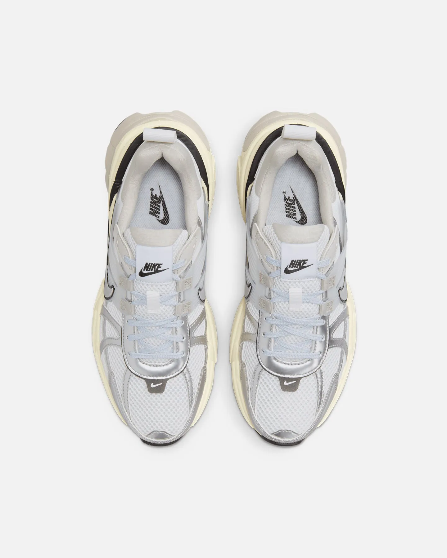 Nike Women's V2K Run Summit White/Metallic Silver