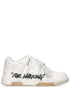 Off-White   30mm Out of Office leather sneakers 