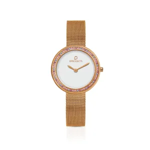 Orologio Ops Objects Cute Mesh Rosé OPSPW-743