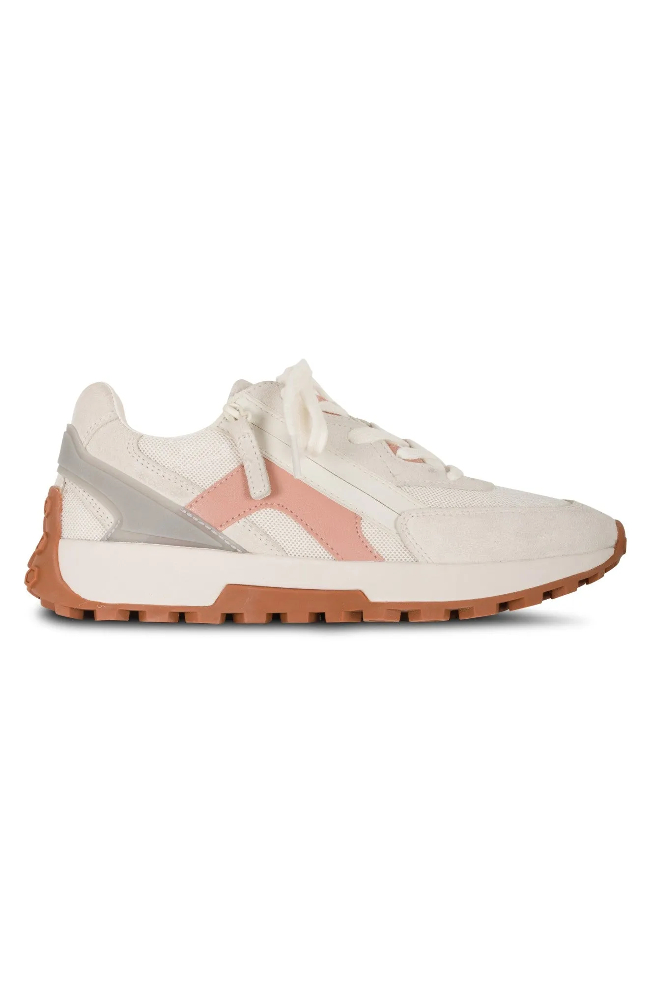 Orthotic friendly Leather Sneaker | Blush Multi | STARDUST AB