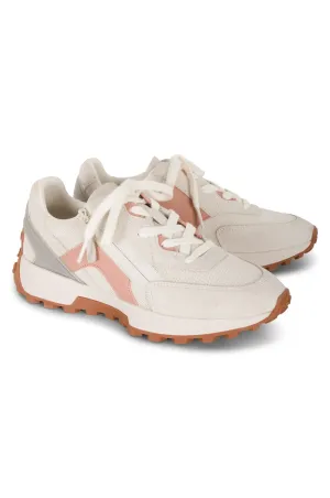 Orthotic friendly Leather Sneaker | Blush Multi | STARDUST AB