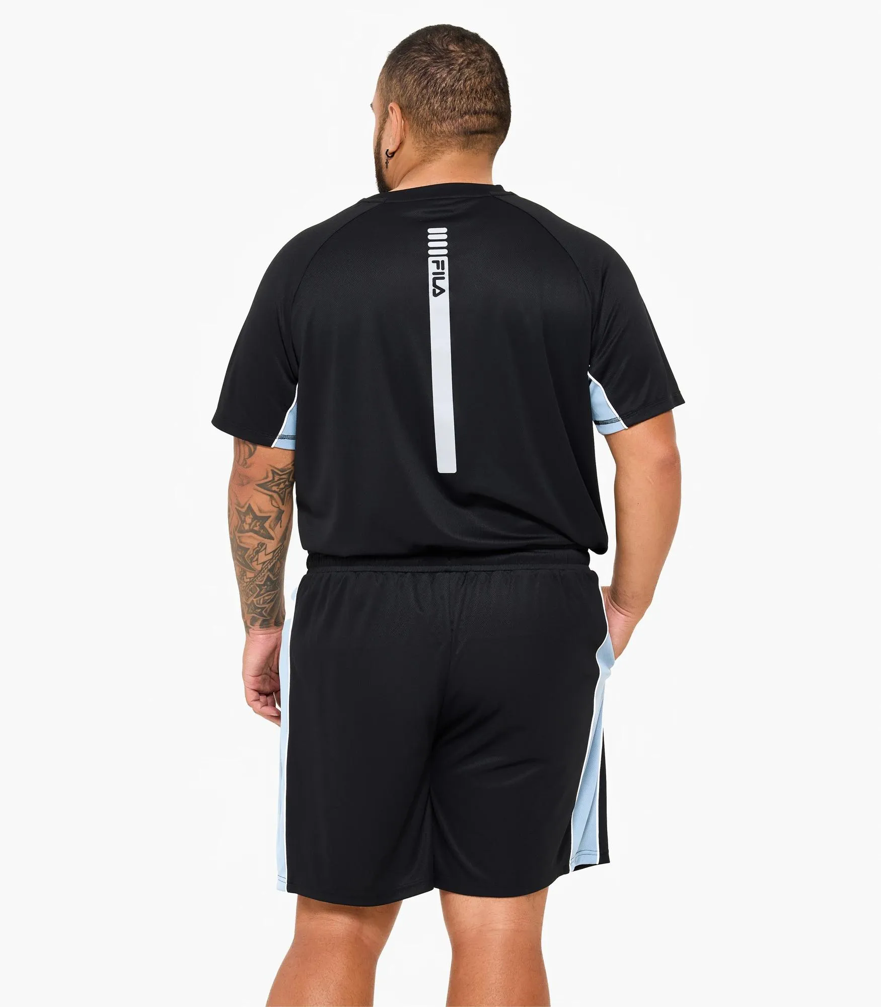 popular  Plus Size Kian Mesh Shorts - Fila