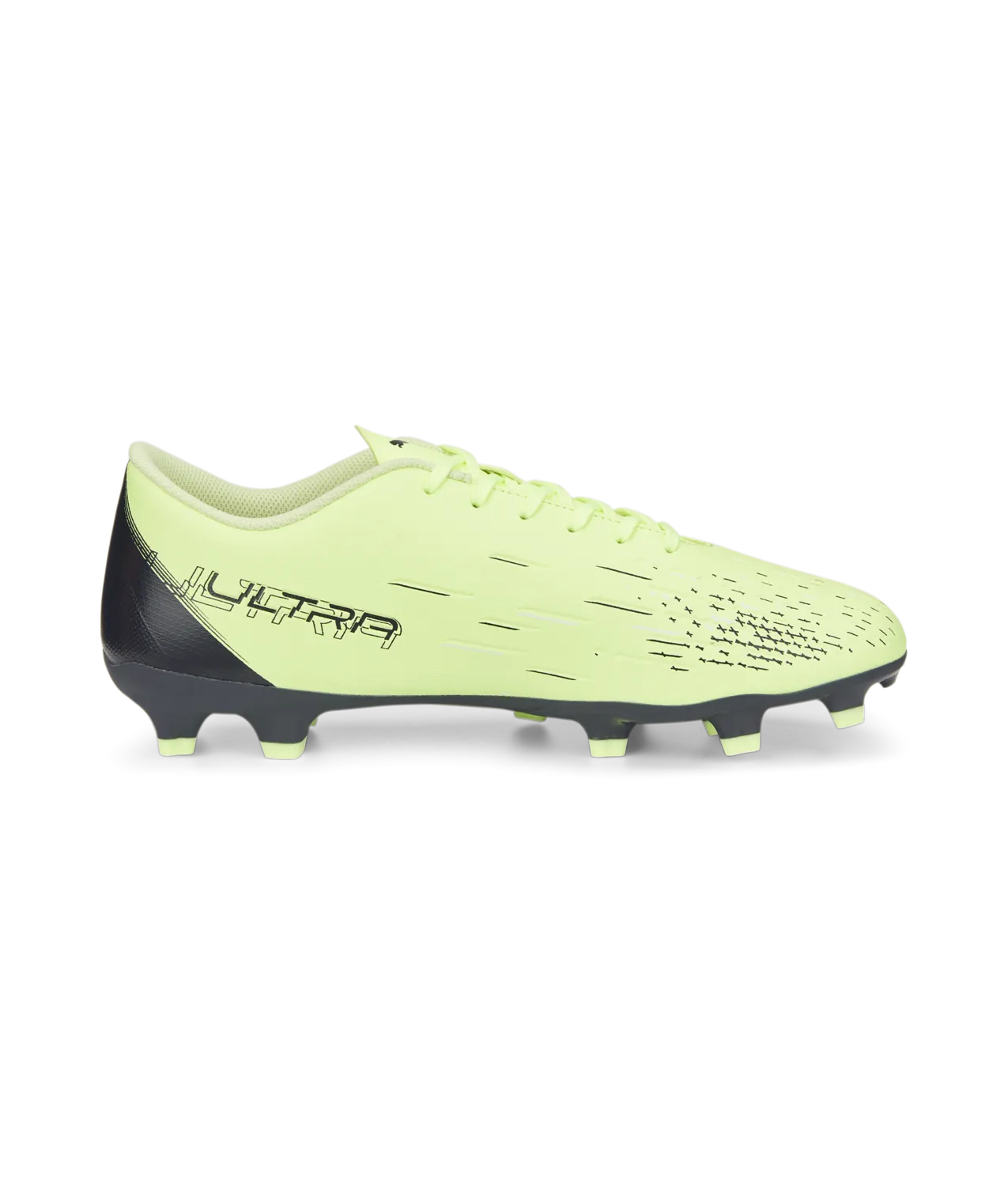 Puma Ultra Play FG/AG Junior Soccer Cleats 106923 01  FIZZY LIGHT-PARISIAN NIGHT-BLUE GLIMMER