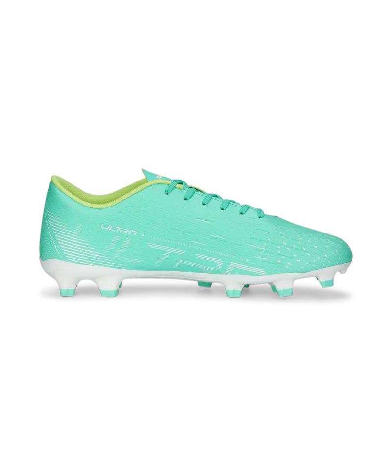 Puma Ultra Play Soccer Cleats 107224 03 ELECTRIC PEPPERMINT-PUMA WHITE-FAST YELLOW