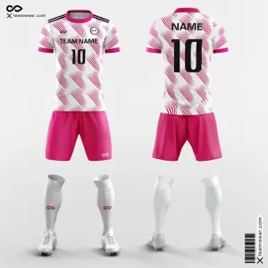 Retro 1- Striped Block Custom Soccer Kits Short Sleeve
