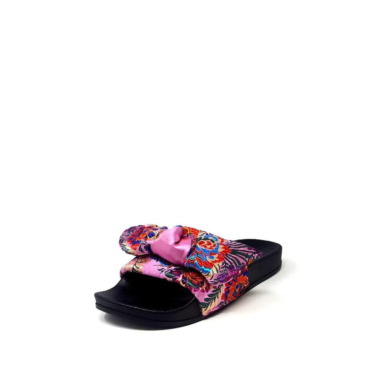 Sanny Floral Bow Trim Slider