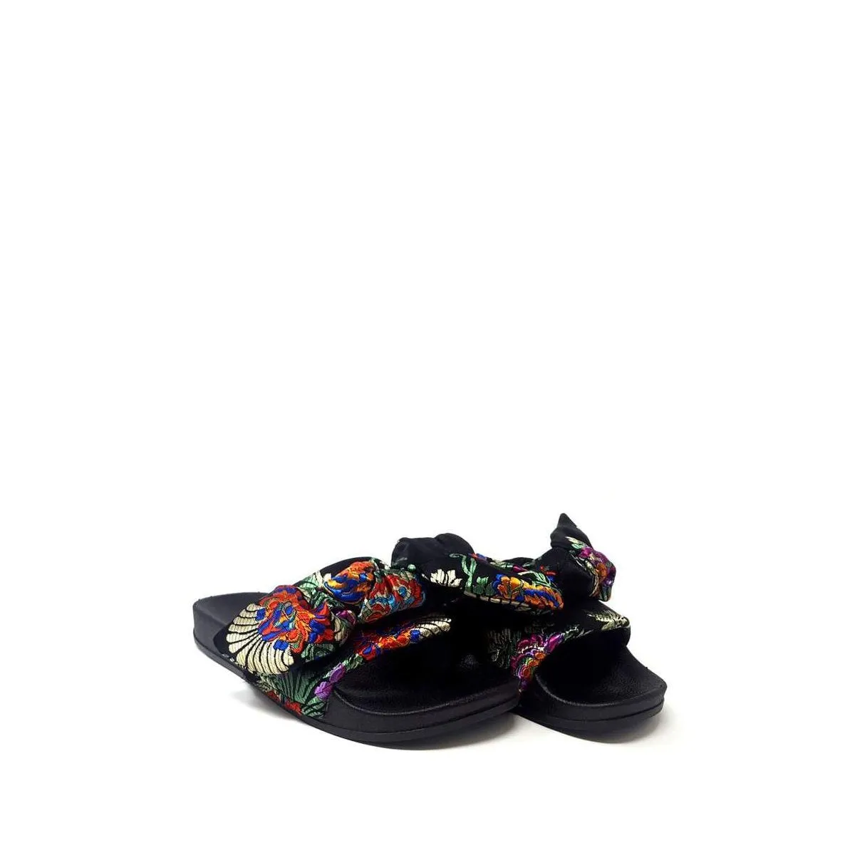 Sanny Floral Bow Trim Slider
