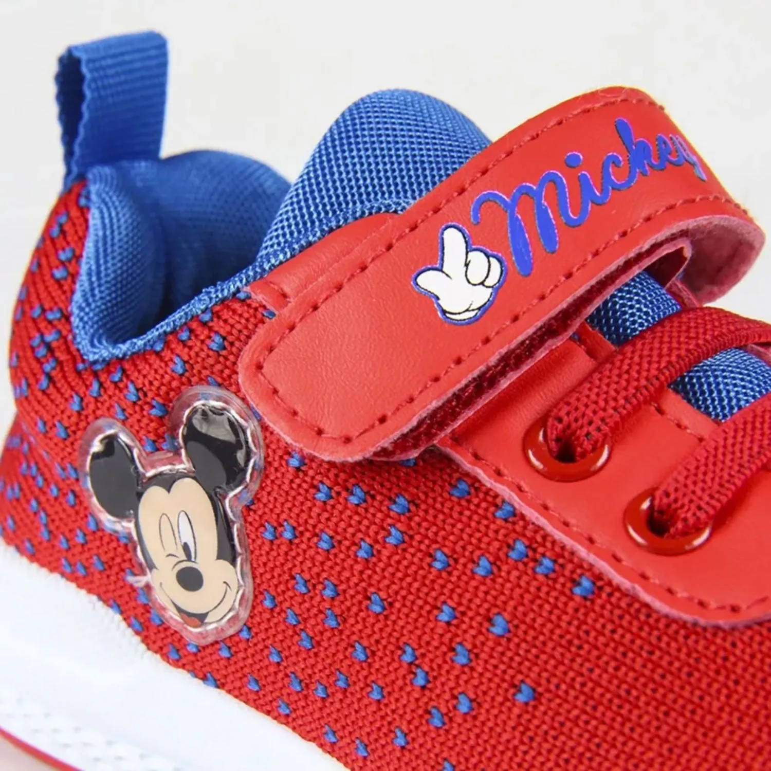 Scarpe Disney Mickey Mouse sneakers sportive a strappo bambino 4992