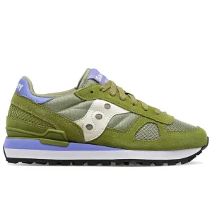 Scarpe Donna Saucony Sneakers Shadow Original Olive - White