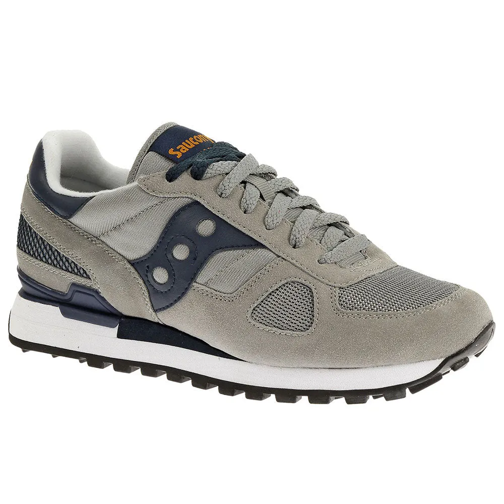 Scarpe Uomo Saucony Sneakers Shadow Original Grey - Navy