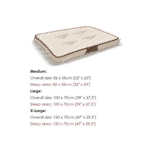 Scruffs Hilton Orthopaedic Memory Foam Dog Mattress