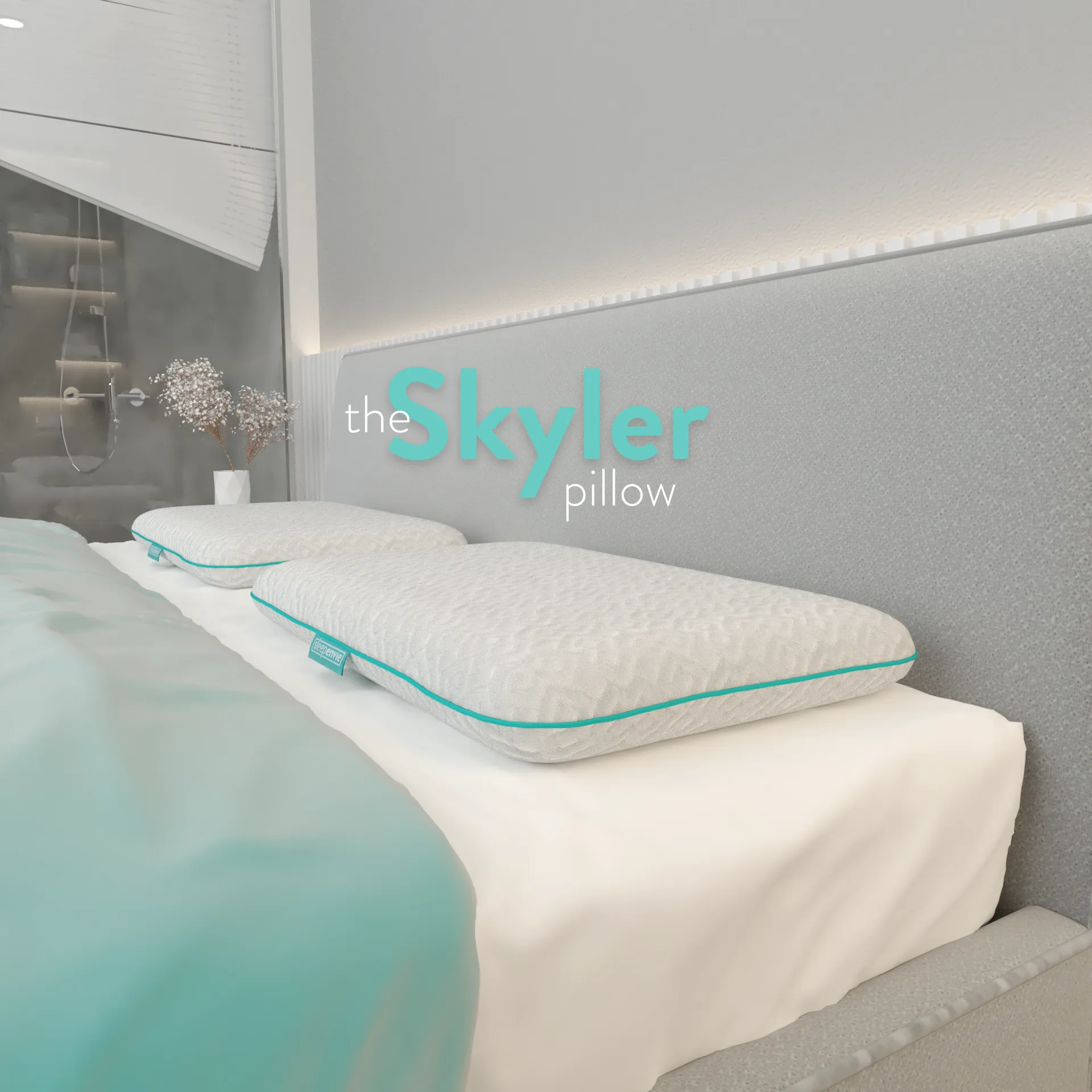 Skyler Cool Gel Memory Foam Pillow