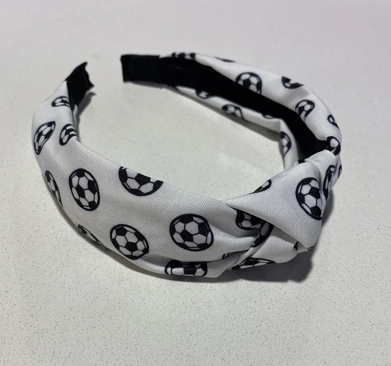 Soccer Print Headband