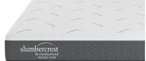 SOLD (Bedding) Slumbercrest 10 inch Queen Memory Foam Mattress Bed with Copper Cooling Cover and Cooling Infused Gel-Foam