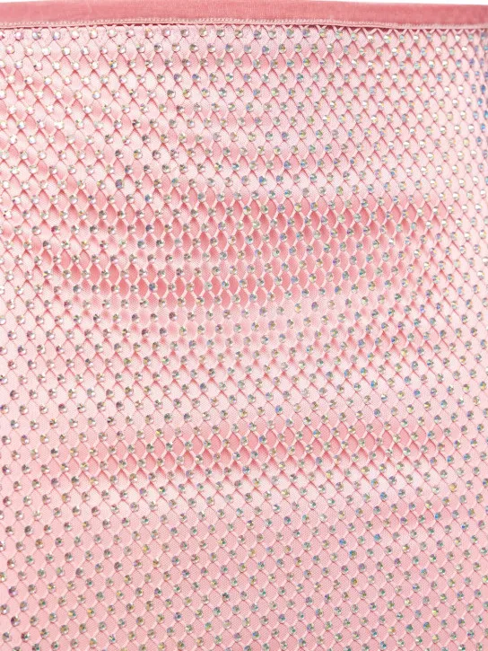 Sportmax   Zinnia embellished mesh midi skirt 