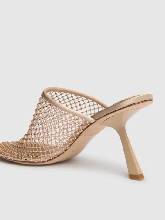 Studio Amelia   80mm Dolly mesh mules 