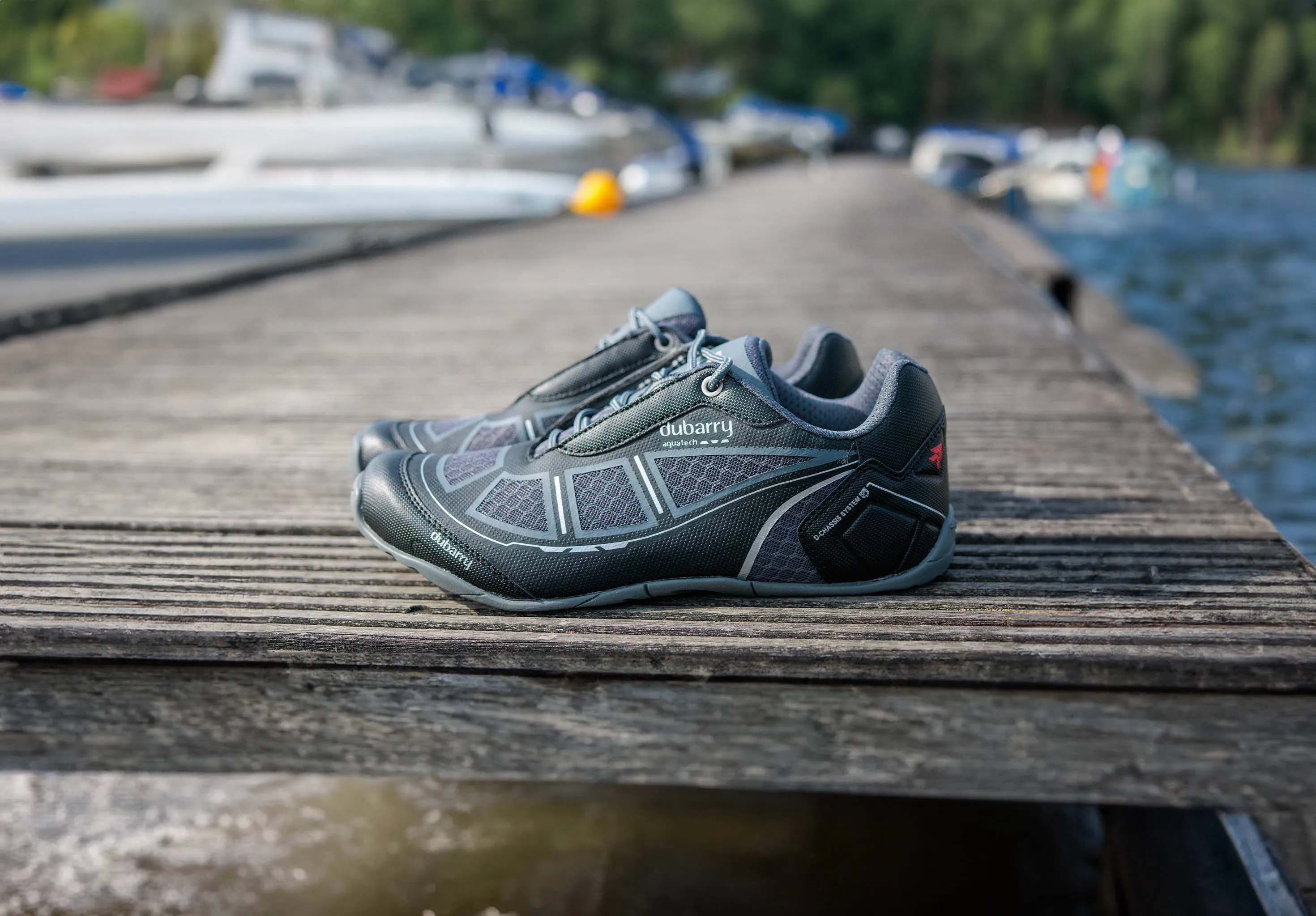 Sydney Men's Lightweight Performance Sailing Shoe - Carbon