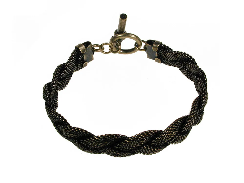 Thin Braid Mesh Bracelet