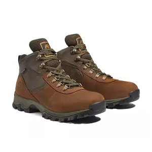 Timberland Men's Mt. Maddsen Waterproof Mid Hiking Boot - Dark Brown
