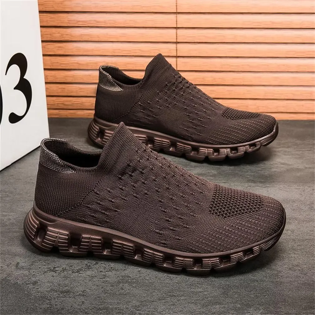 Tiosebon  Unisex Mesh Breathable  Casual Non Slip Flat Sports Sneakers
