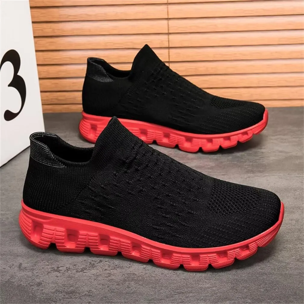 Tiosebon  Unisex Mesh Breathable  Casual Non Slip Flat Sports Sneakers