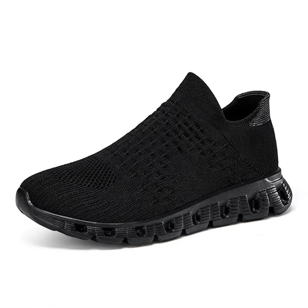 Tiosebon  Unisex Mesh Breathable  Casual Non Slip Flat Sports Sneakers