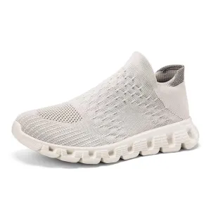 Tiosebon  Unisex Mesh Breathable  Casual Non Slip Flat Sports Sneakers