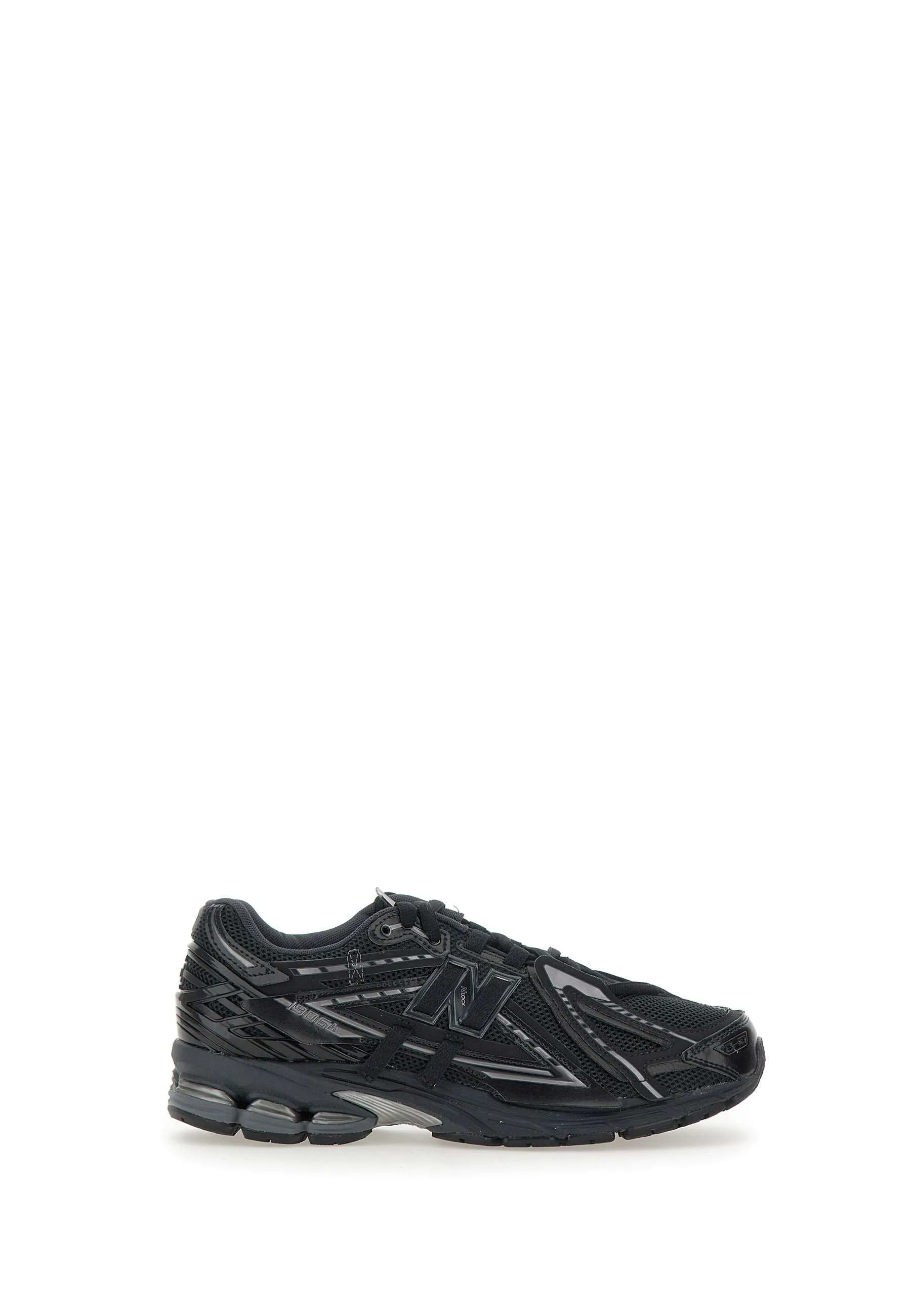 Total Black Lace-Up Sneakers