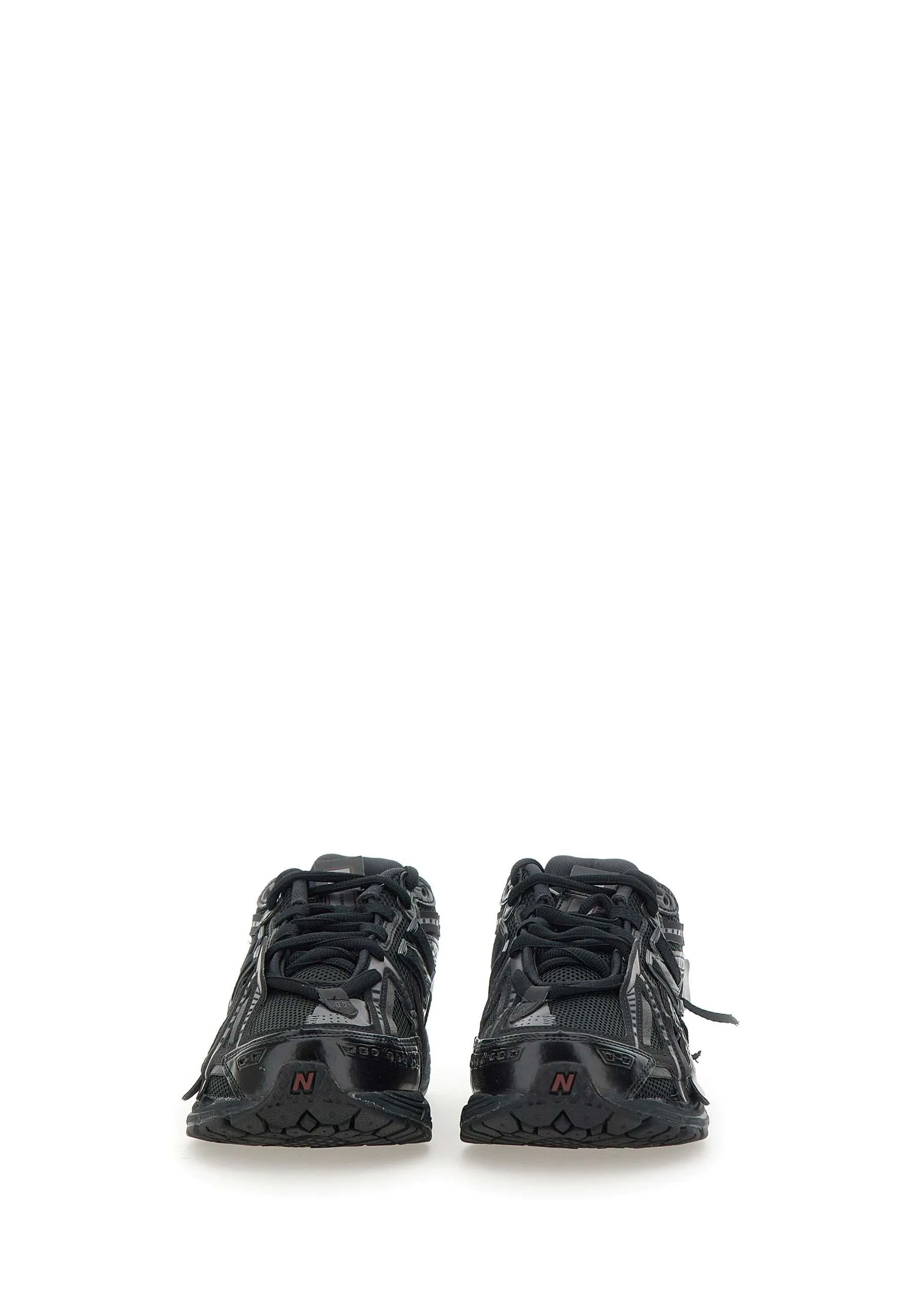 Total Black Lace-Up Sneakers