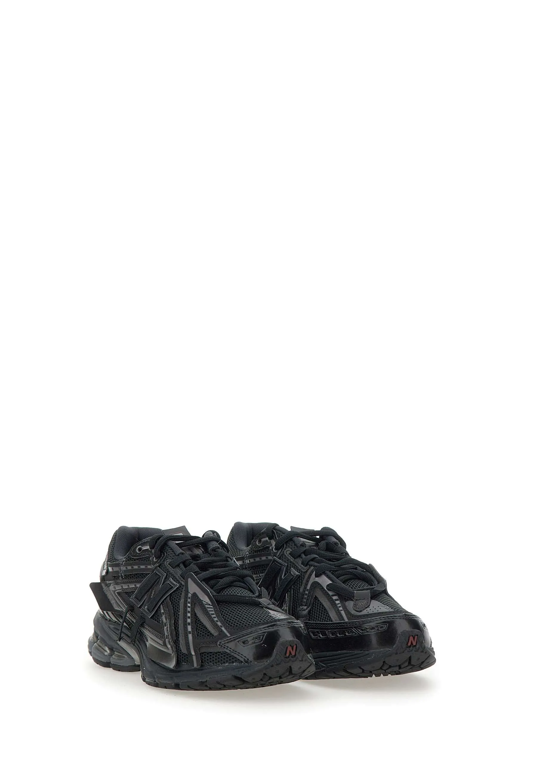 Total Black Lace-Up Sneakers