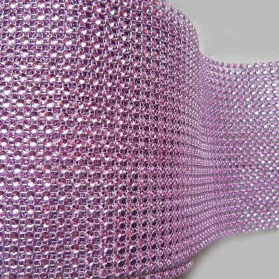 VASE WEDDING DECORATION TRIMMING MESH 10 YARD (red)-VAS3