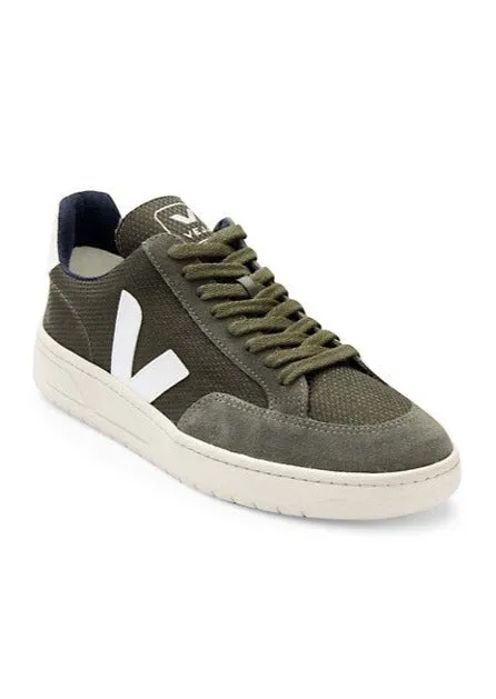 Veja V12 B-Mesh Olive White