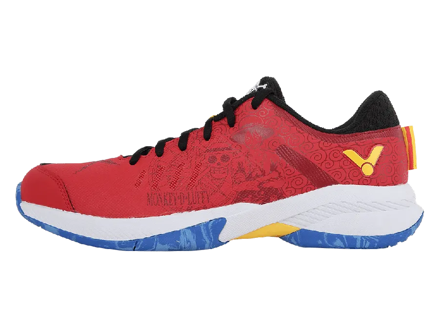 Victor X One Piece Luffy Badminton Court Shoe [Red] Limited Edition A-OPL D