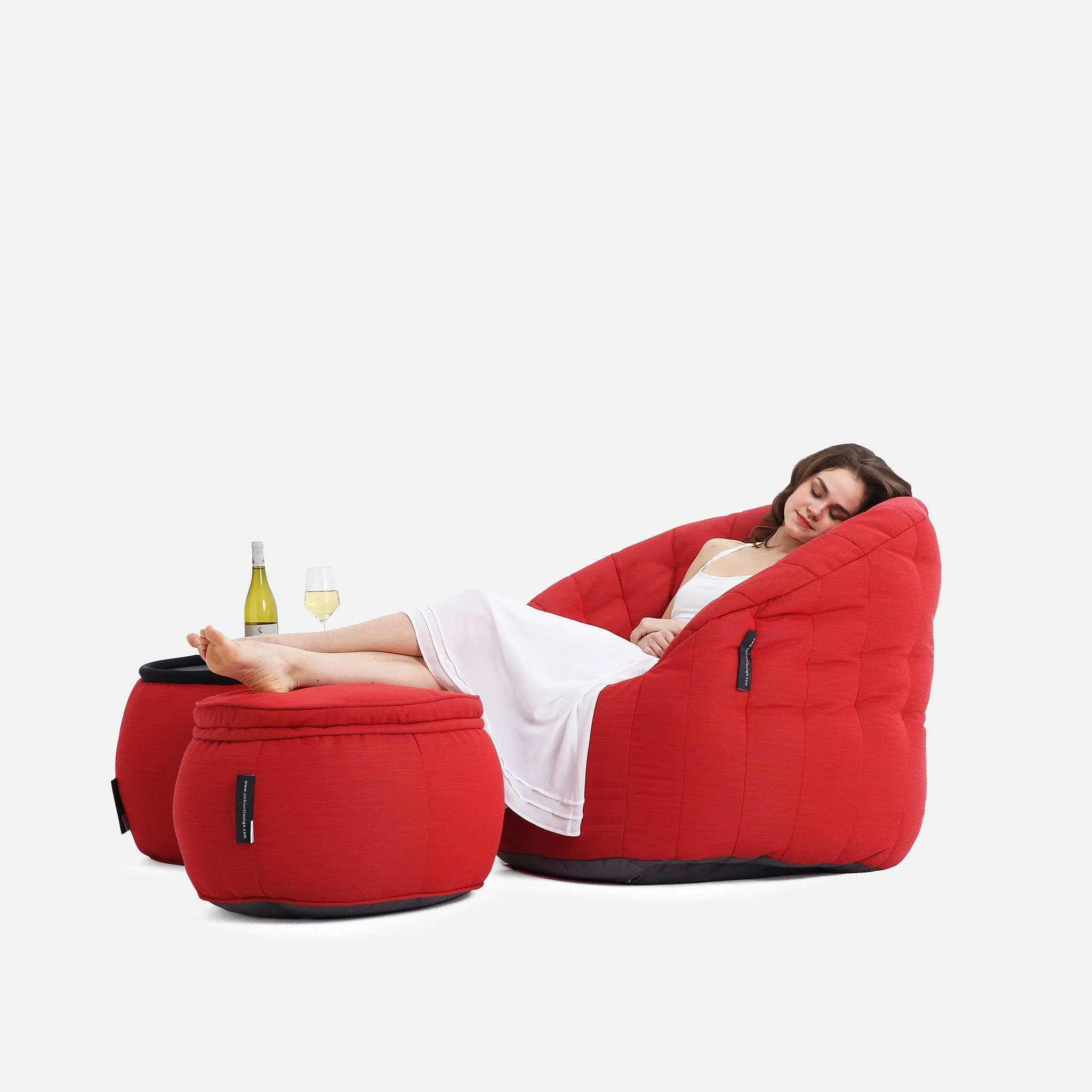 Wing Ottoman - Outdoor/Interior