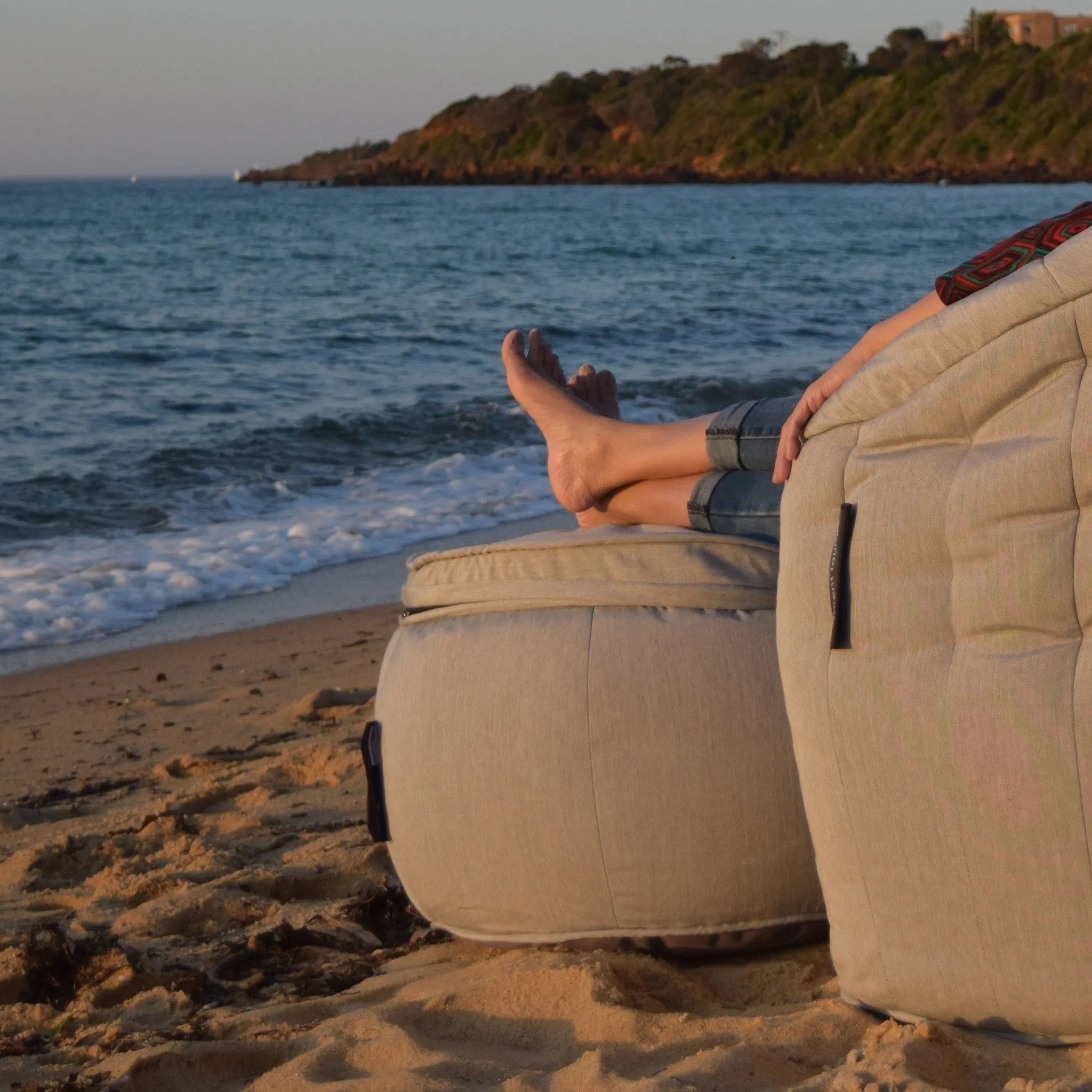 Wing Ottoman - Outdoor/Interior