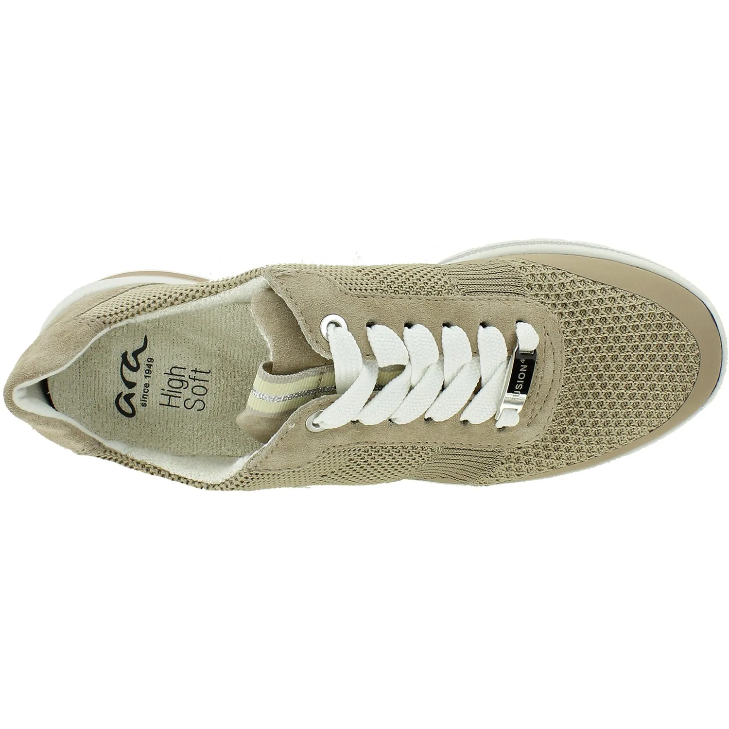 Women's Ara Nassau Sand Suede/Mesh